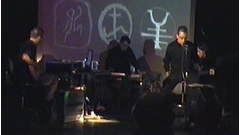 2001_live audiovisual concert_machina amniotica @El Paso - Torino ITALY