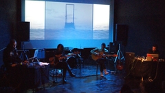 2013_live audiovisual concert_machina amniotica @Teatro Alkestis - Cagliari ITALY